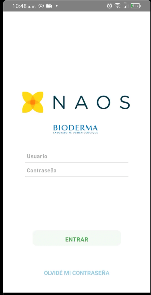 Bioderma App Interface 1