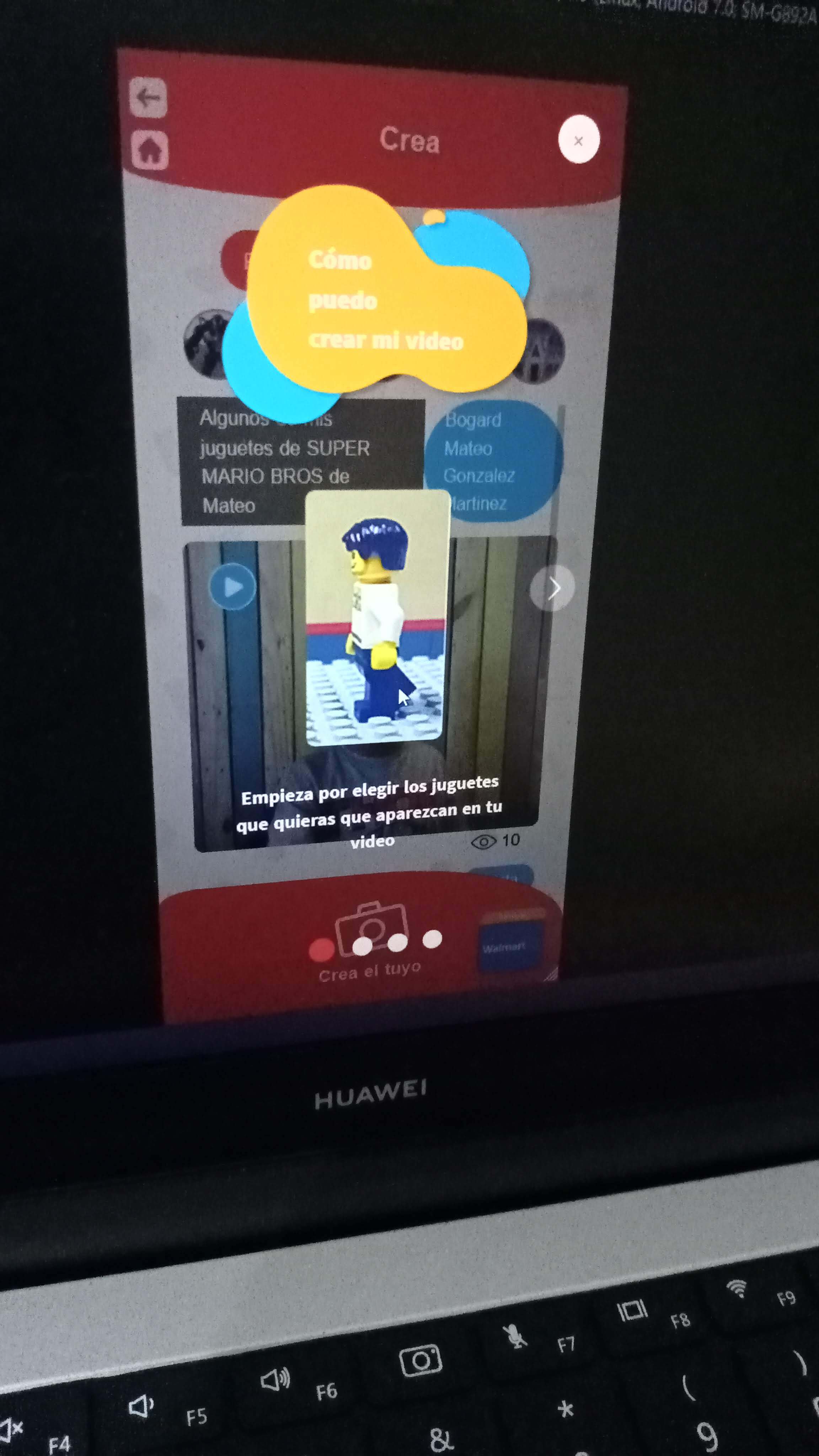 Juguetilandia Interface 1