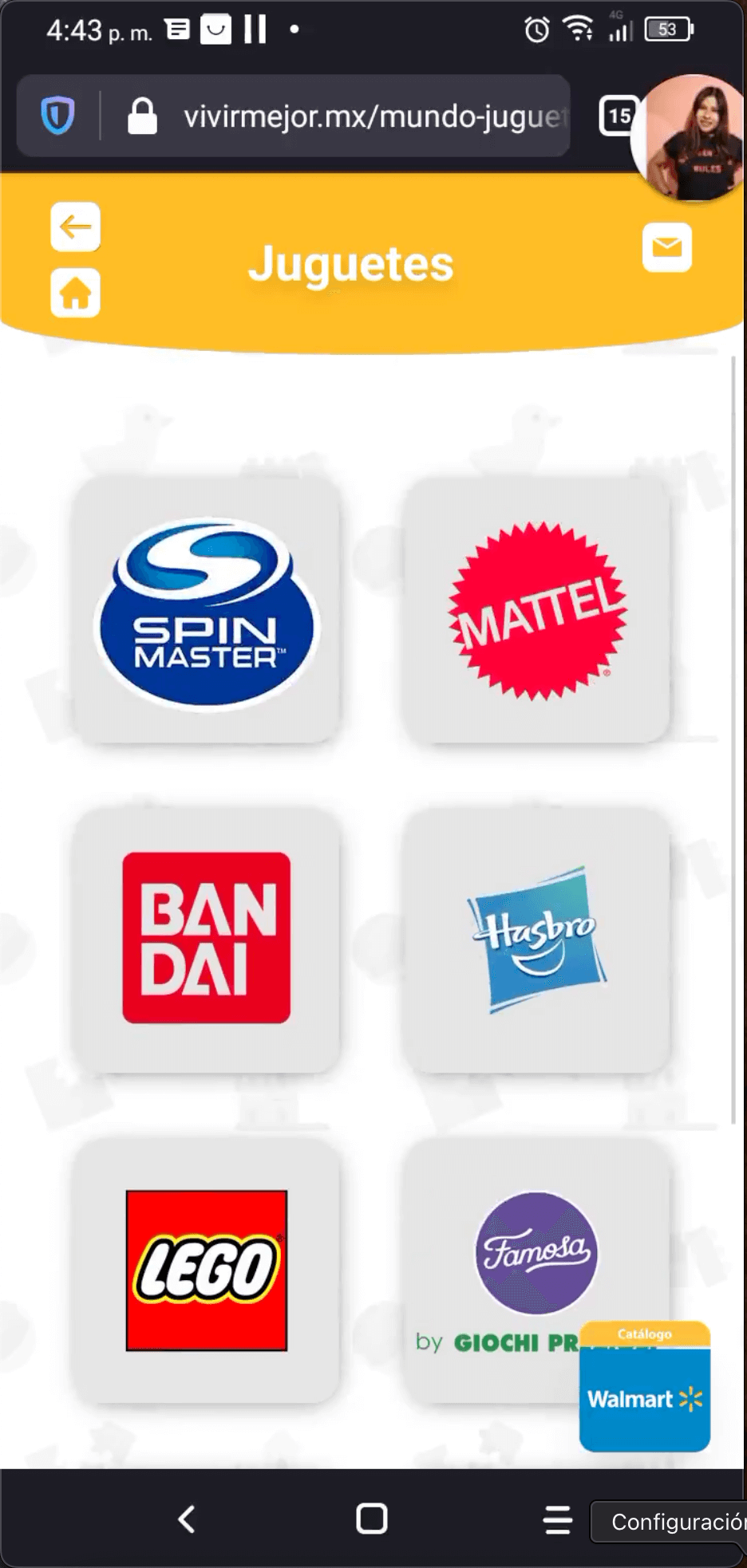 Juguetilandia Interface 6