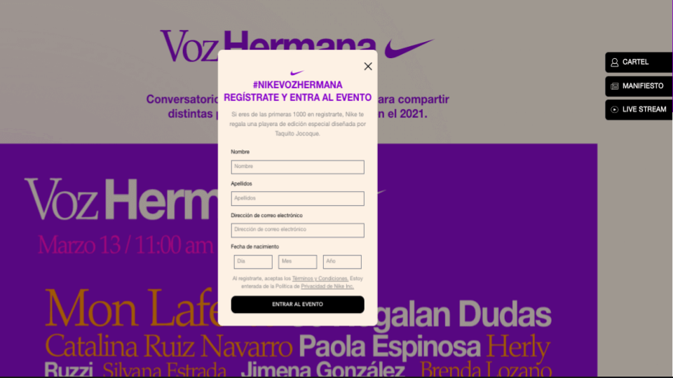 Nike Voz Hermana Interface 2