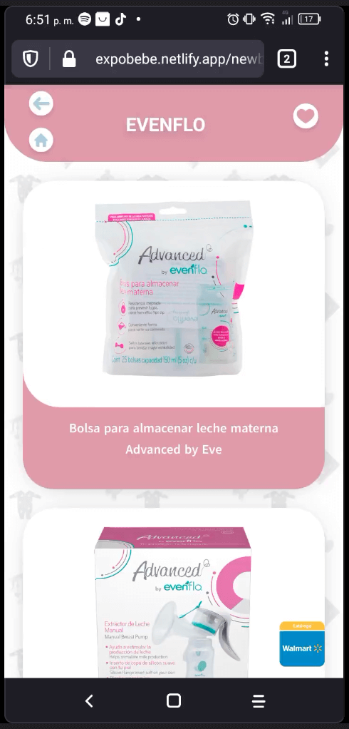 Expo Bebé Interface 2